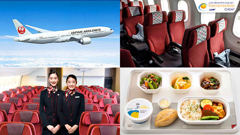 trải nghiệm chuyến bay đi Mỹ Japan Airlines