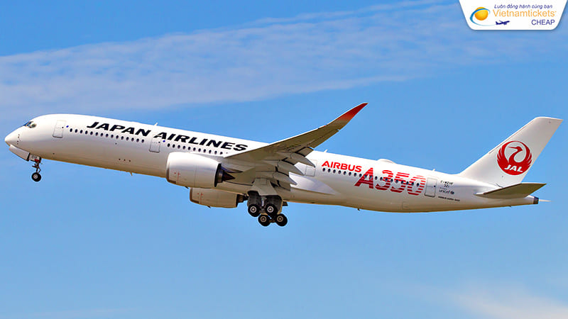 vé máy bay đi Mỹ hãng Japan Airlines giá bao nhiêu