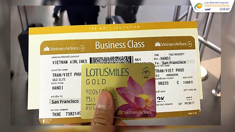 Mẹo săn vé máy bay hãng Vietnam Airline đi Mỹ