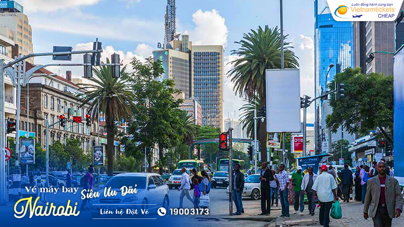 thời điểm tốt nhất để bay đến Nairobi?