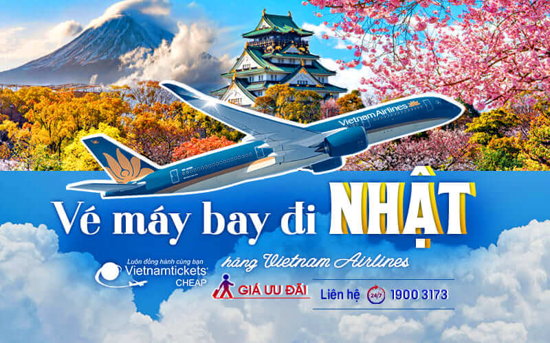 Đi Nhật hãng Vietnam Airlines