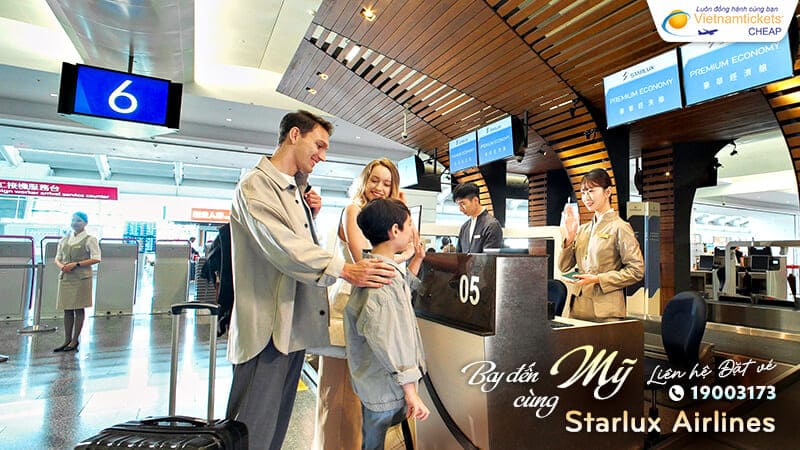 giá vé máy bay Starlux đến San Francisco bao nhiêu tiền