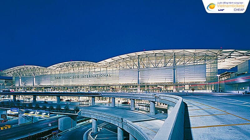 sân bay quốc tế San Francisco (SFO) tại Mỹ