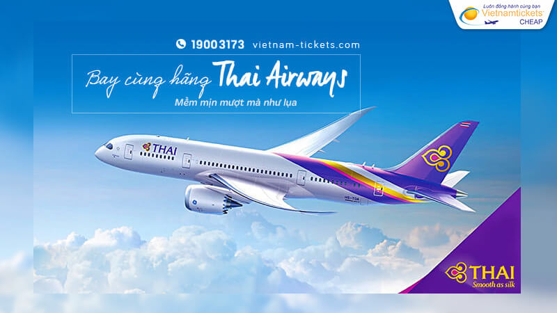 bay giá rẻ cùng Thai Airways đi Thái Lan