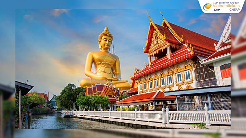 giá vé máy bay đi Thái hãng Thai Airways siêu rẻ