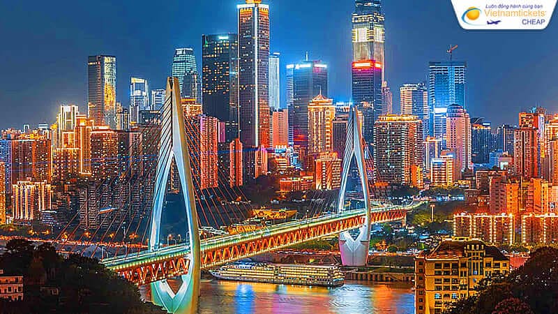 điểm đến khi bay từ Việt Nam sang Trung Quốc của Cathay Pacific