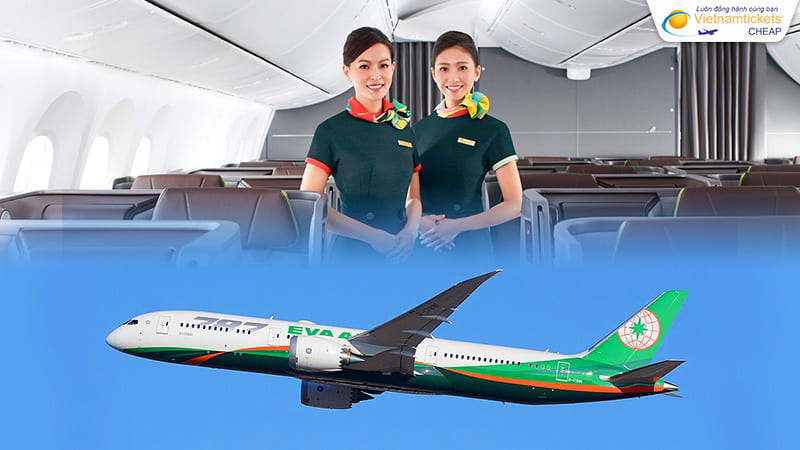 vé máy bay đi Trung Quốc hãng Eva Air - Lựa chọn bay hoàn hảo