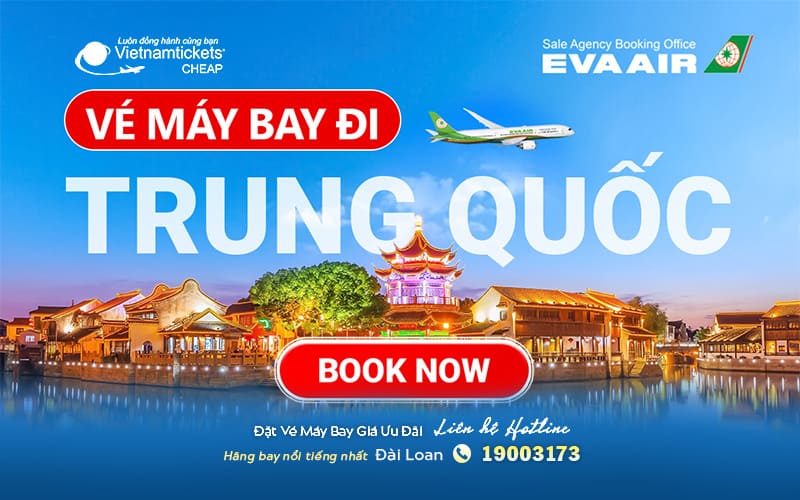 Đi Trung Quốc hãng EVA Air