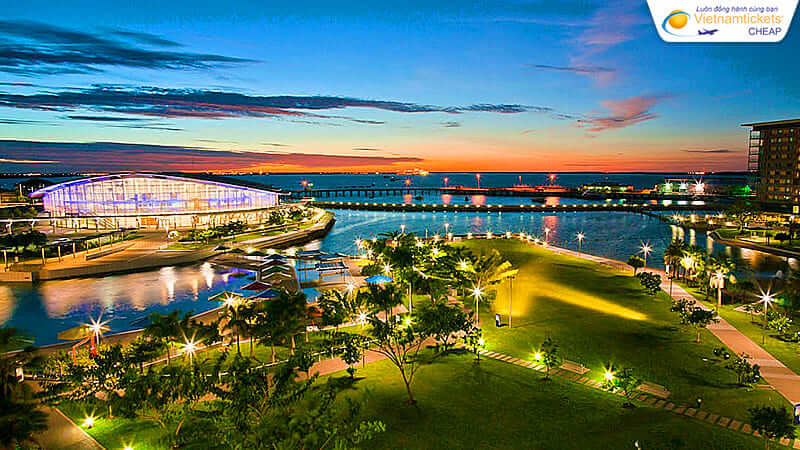 Vé từ Hà Nội đi Darwin của hãng Singapore Airlines