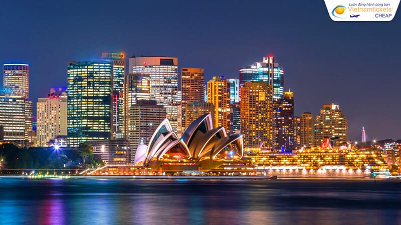 giá vé TPHCM đi Sydney hãng Singapore Airlines