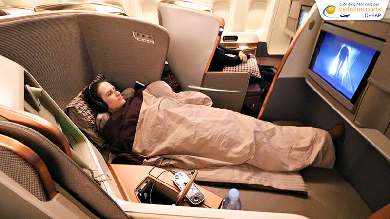 hạng ghế Singapore Airlines Business