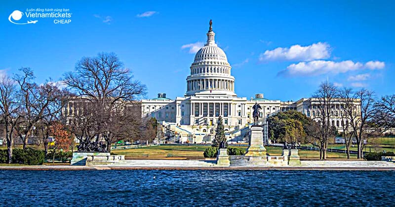bảng giá vé đi washington dc tiết kiệm
