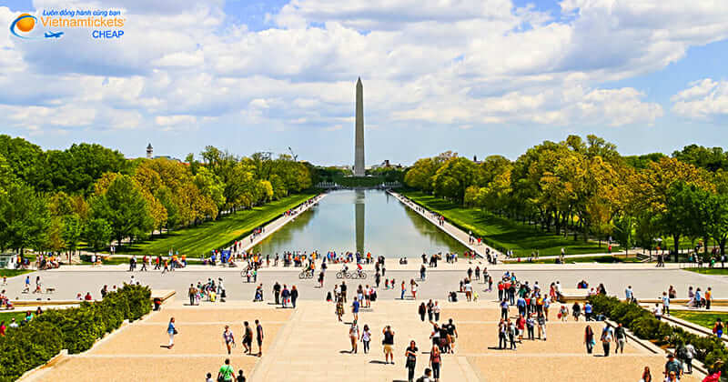 mua vé máy bay đi washington dc ưu đãi nhất