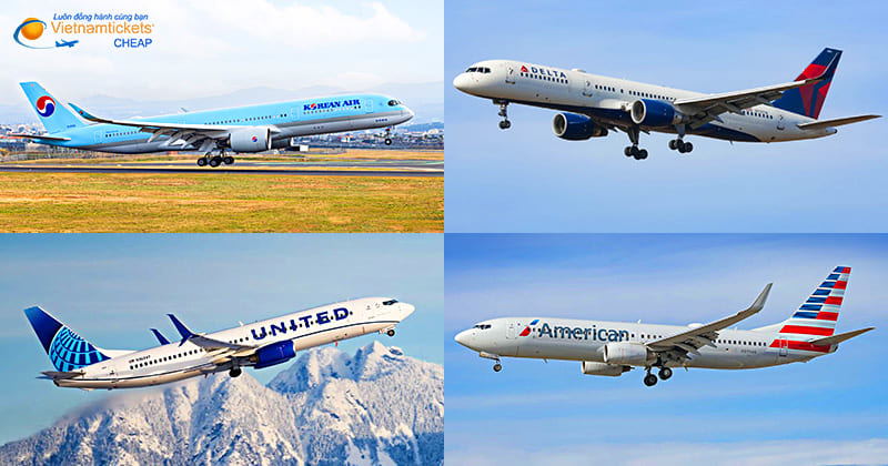vé đi washington dc các hãng bay quốc tế
