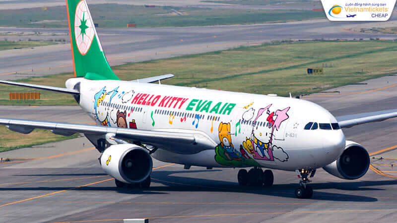 lịch trình bay Eva Air đa dạng từ Việt Nam đến Mỹ