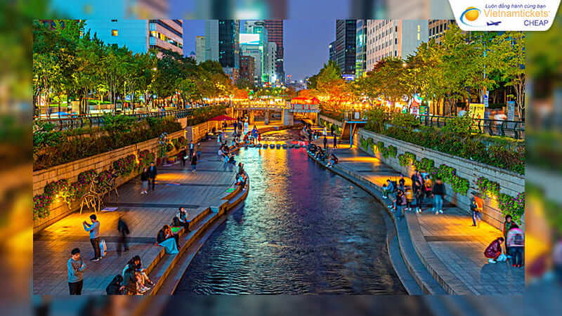 bí quyết săn vé sài gòn đi seoul giá tiết kiệm