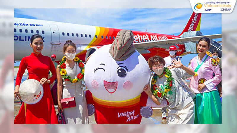 chuyến bay sài gòn seoul vietjet air