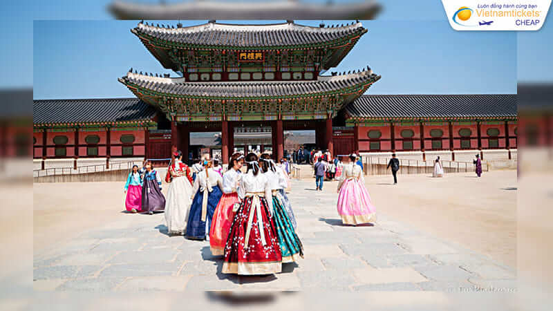 điểm tham quan tại seoul - gyeongbokgung