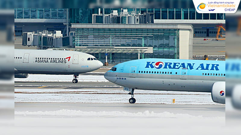 thời điểm lý tưởng bay sài gòn đến seoul