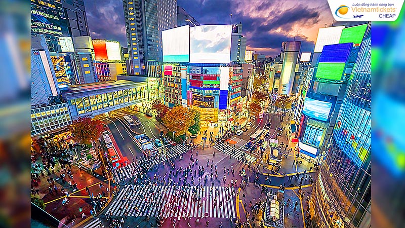 giá siêu ưu đãi từ 40 USD vé máy bay Tokyo Hà Nội