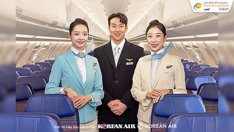 giá vé từ Mỹ về Việt Nam hãng Korean Air bay về TP.HCM