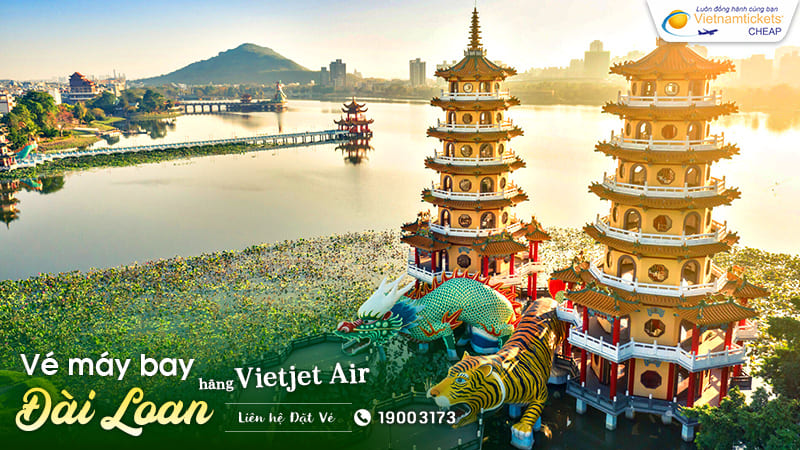 bảng giá Vietjet Air đi Đài Loan bay từ Hà Nội