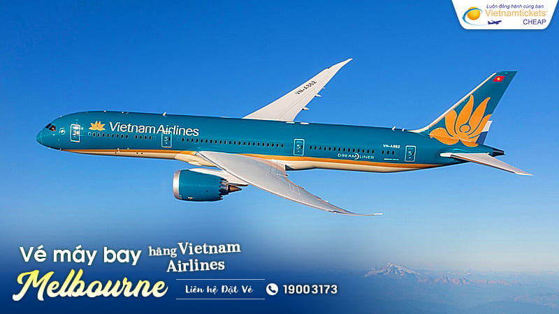 giá vé máy bay Vietnam Airlines đi Melbourne bao nhiêu