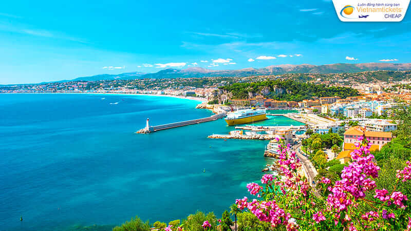 vé máy bay Vietnam Airlines đi Pháp từ Hà Nội