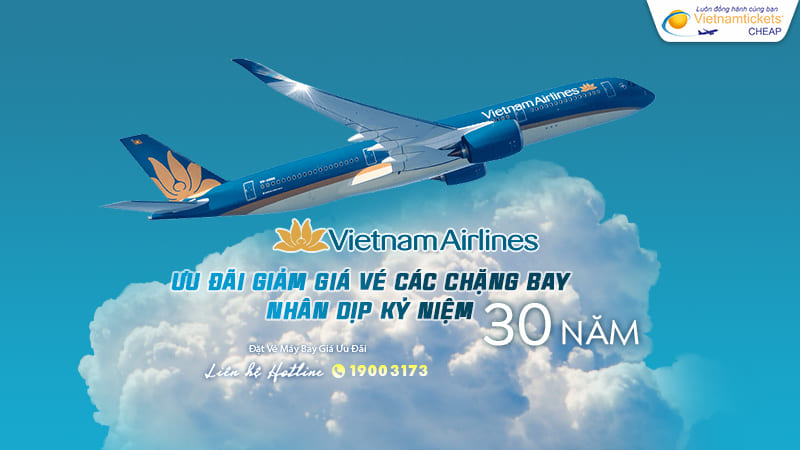 hướng dẫn đặt vé Vietnam Airlines khuyến mãi