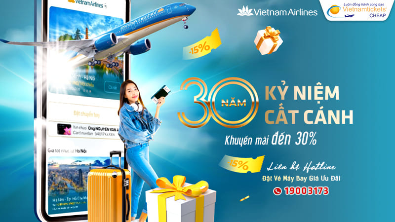 lưu ý khi đặt vé máy bay Vietnam Airlines ưu đãi