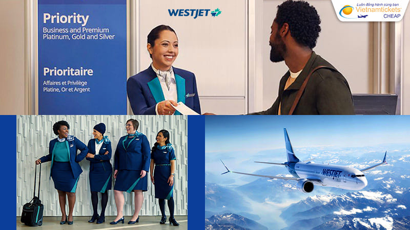 book vé máy bay Westjet giá rẻ ở đâu