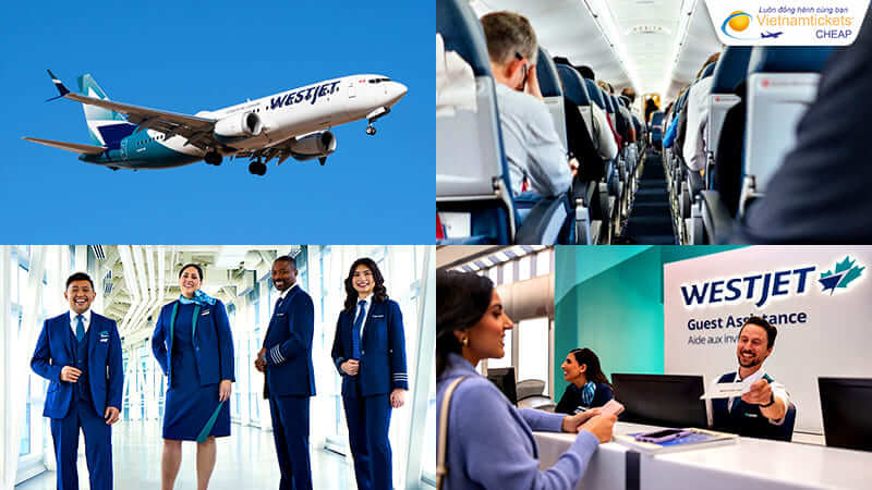 hãng bay giá rẻ chất lượng Westjet