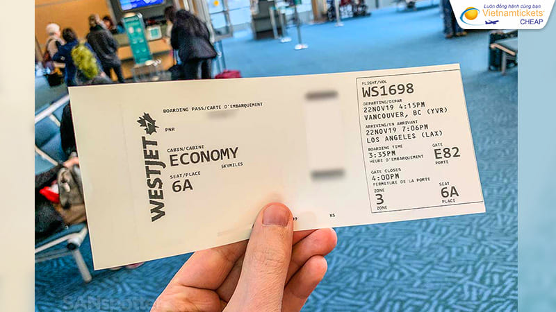 quy định hoàn đổi vé máy bay Westjet