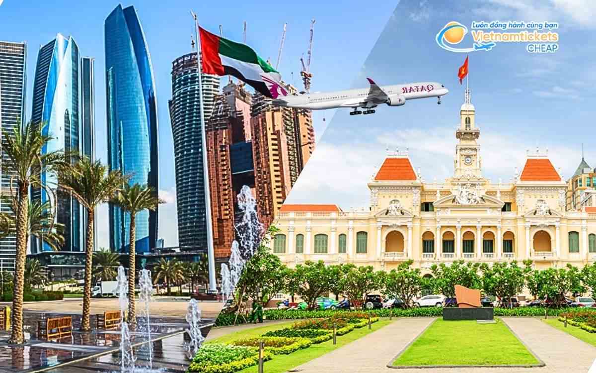 Chuyến bay từ Ả Rập về Việt Nam mất bao lâu?