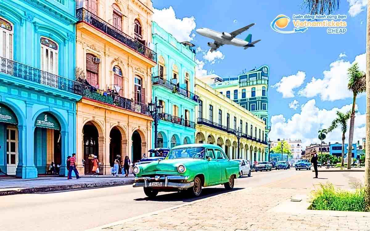 Tổng quan bay từ Việt Nam sang Cuba mất bao lâu?