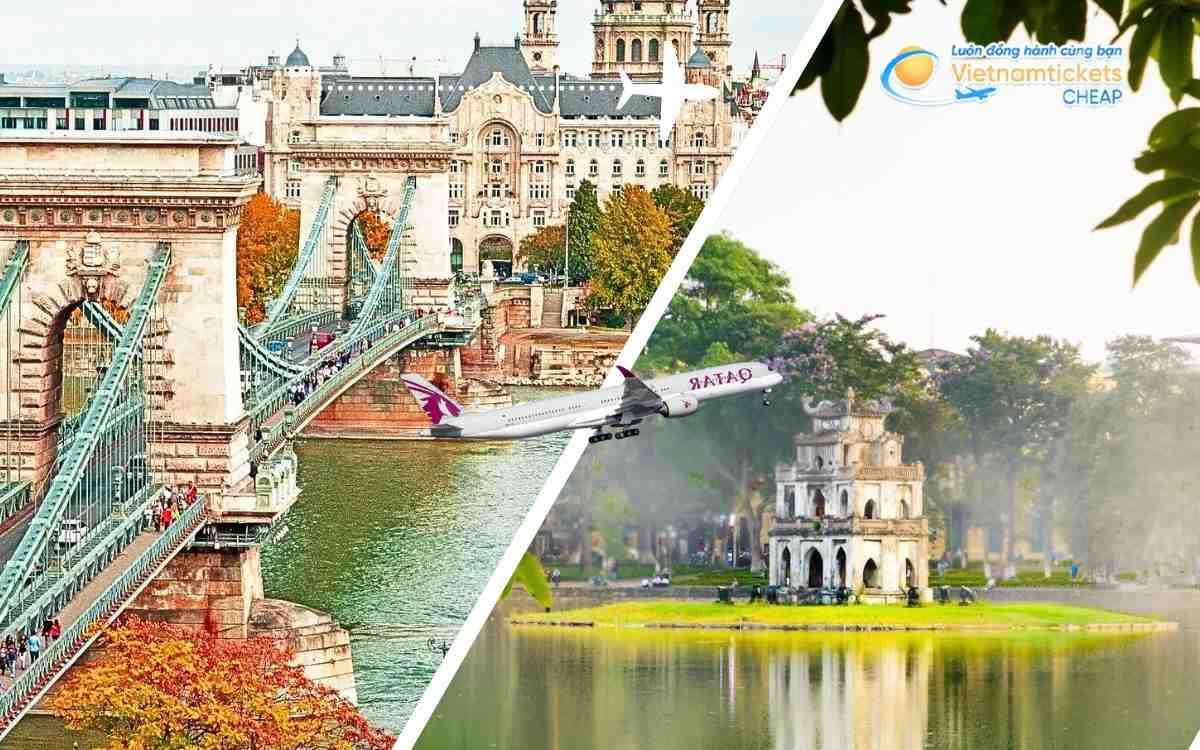 Chuyến bay từ Việt Nam sang Hungary mất bao lâu?