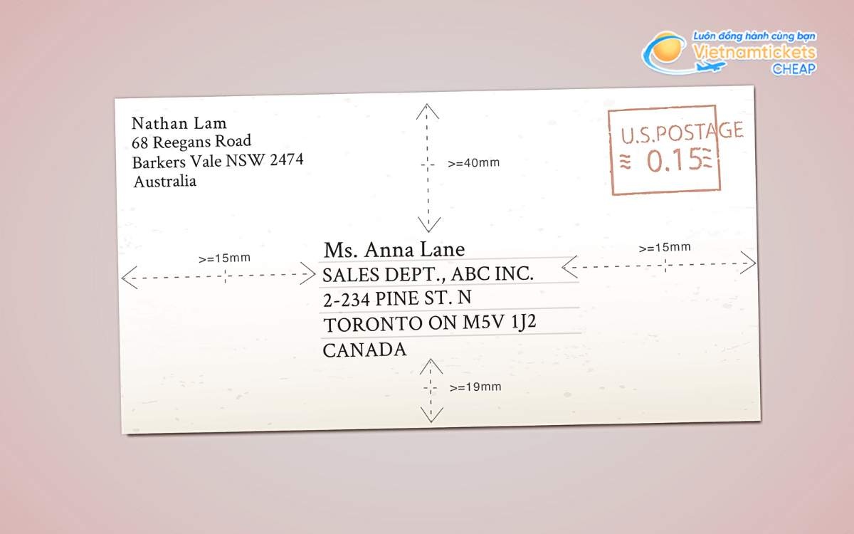 Cách ghi tên tỉnh bang