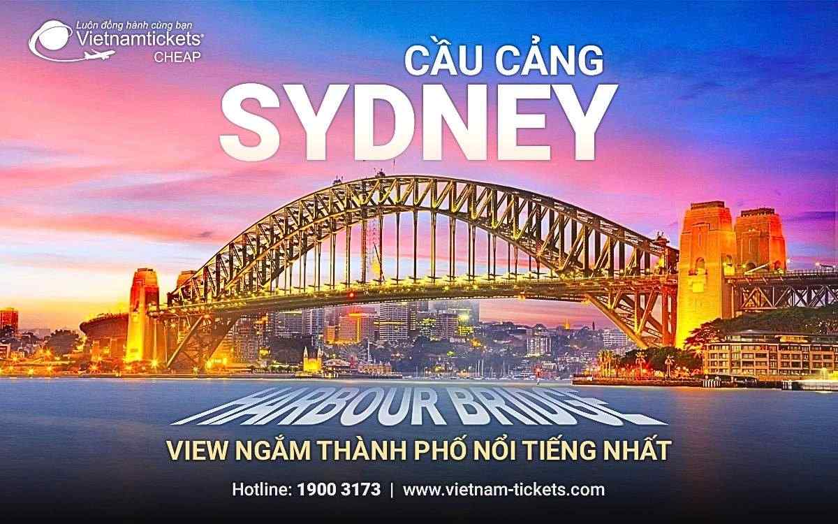 Cầu cảng Sydney, khám phá view ngắm thành phố nổi tiếng