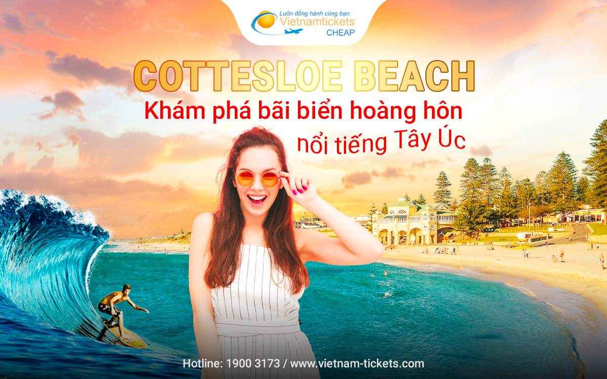 Cottesloe Beach - Khám phá bãi biển nổi tiếng Tây Úc