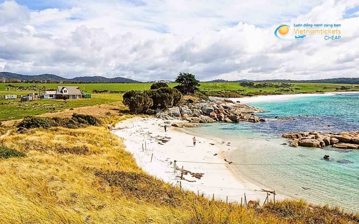 Di chuyển đến đảo Tasmania 