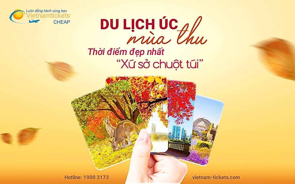 Du lịch Úc mùa thu, thời điểm đẹp nhất 