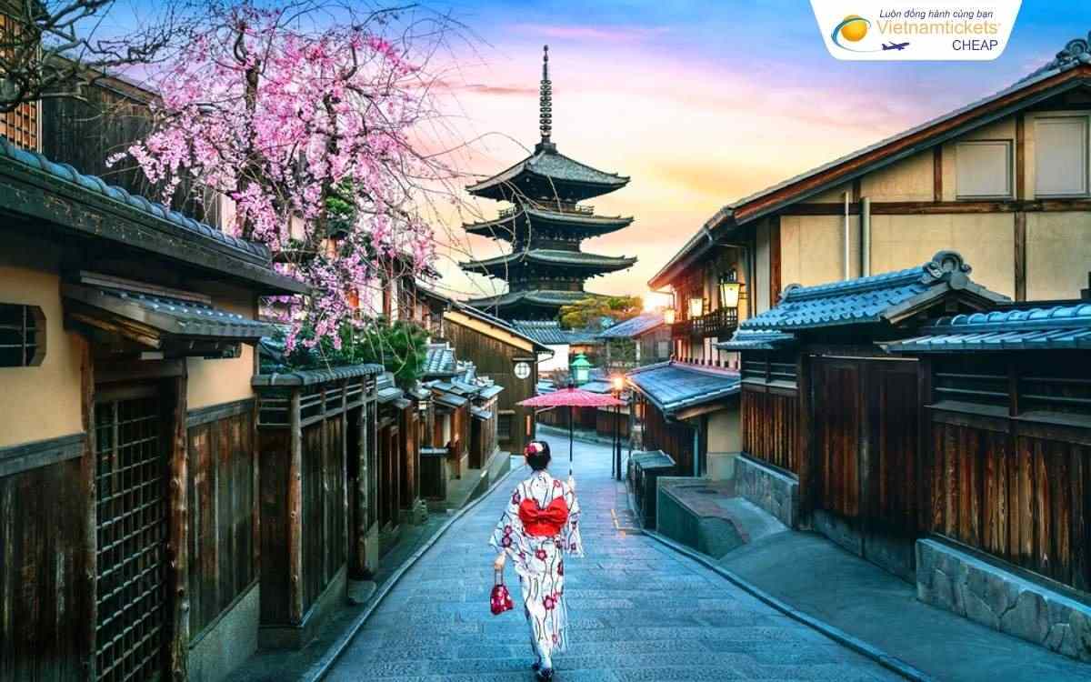 Giá vé máy bay Hà Nội Nhật Bản