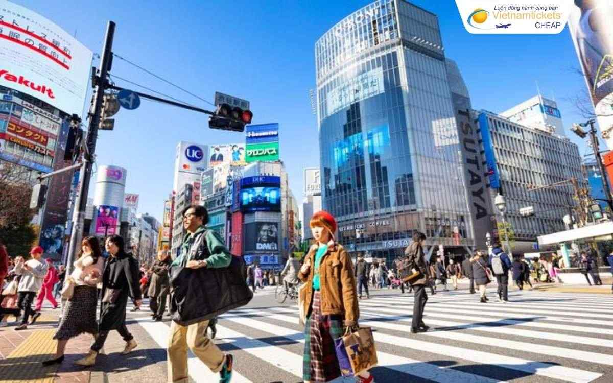 Thời gian bay từ Hà Nội đi Nhật Bản