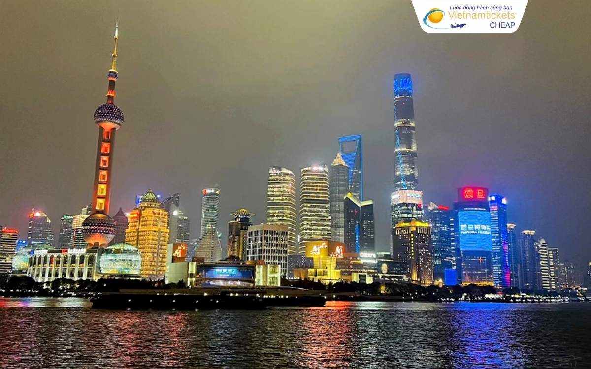 Giá vé máy bay Hà Nội Thượng Hải