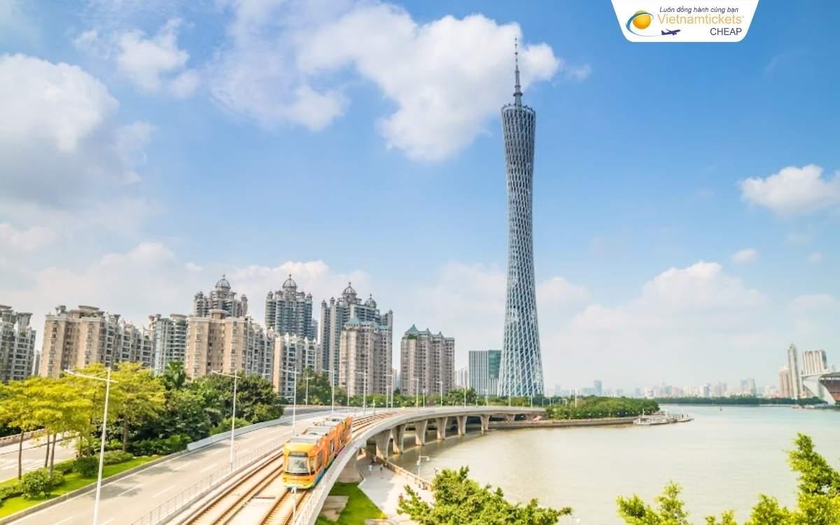 Thông tin vé máy bay Sài Gòn Quảng Châu