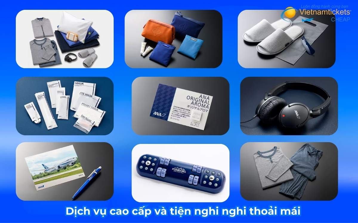Dịch vụ cao cấp và tiện nghi thoải mái