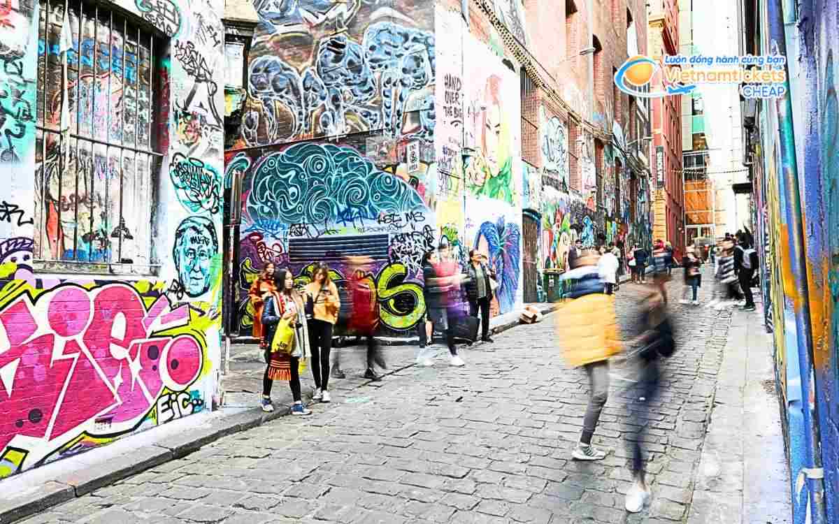 Di chuyển đến Hosier Lane