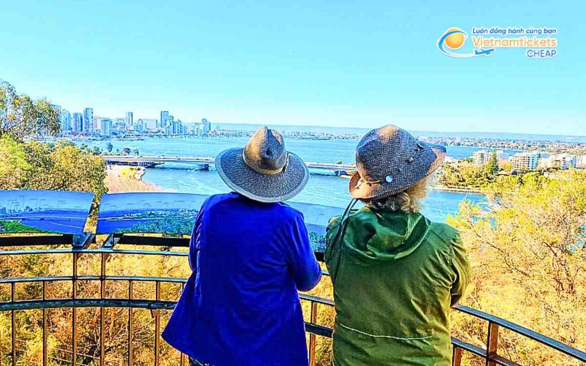 Các khu nổi bật bên trong Kings Park