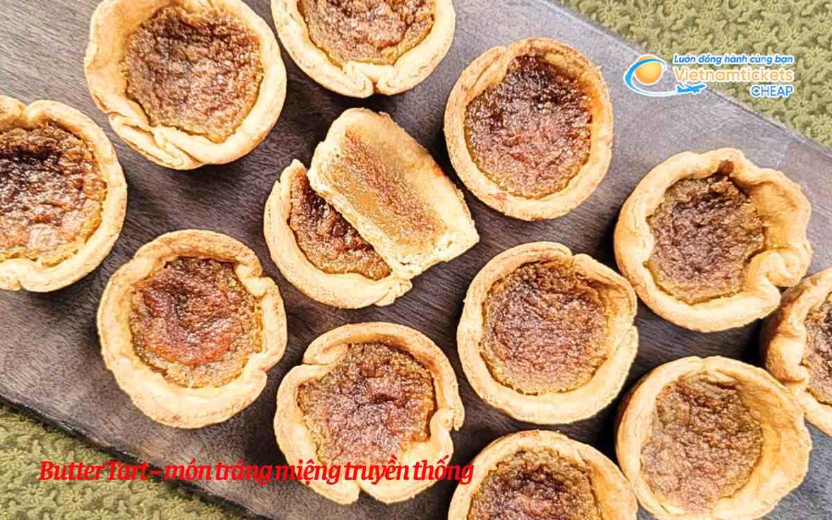 Butter Tart – món tráng miệng truyền thống