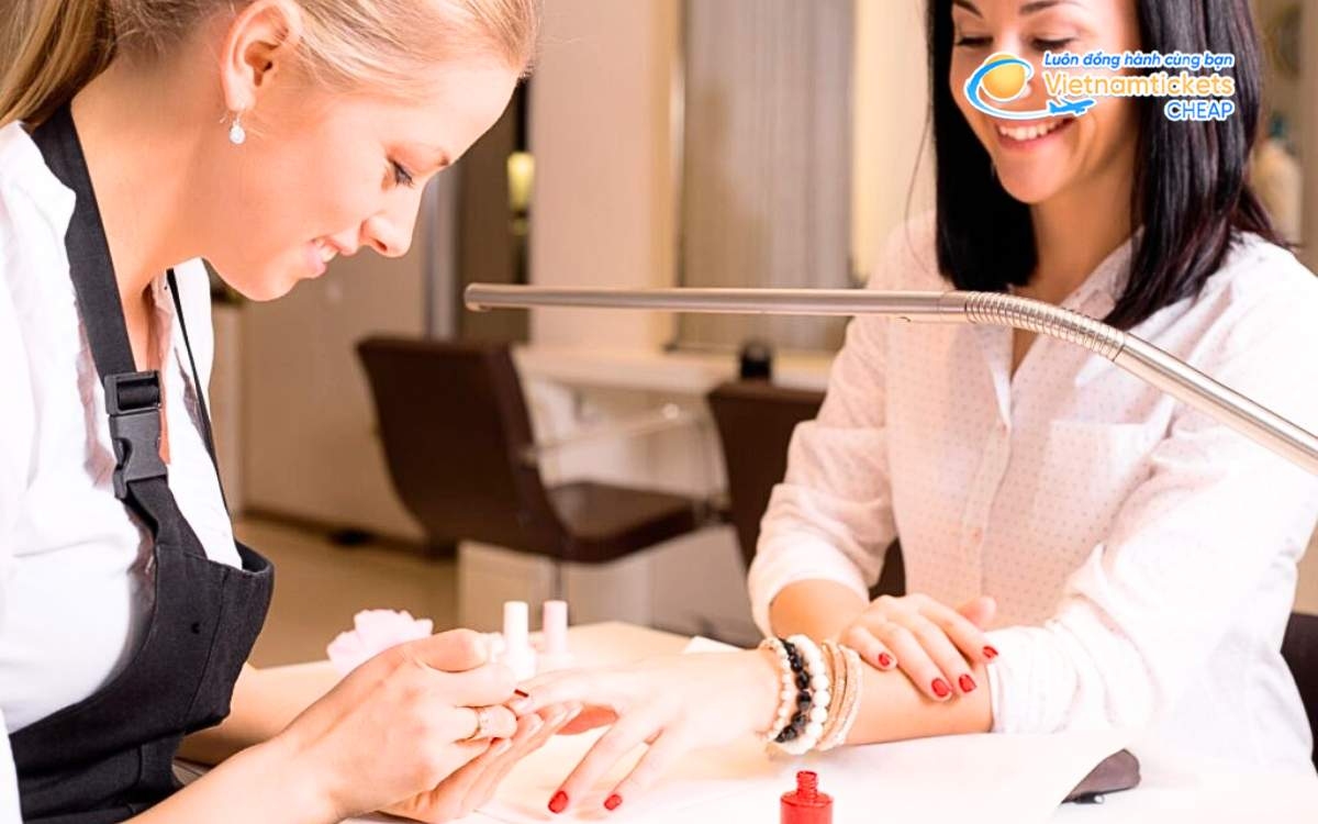 Nghề spa, làm nail ở Dubai